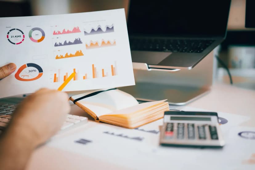 finansal tablolar ve hesap makinesi