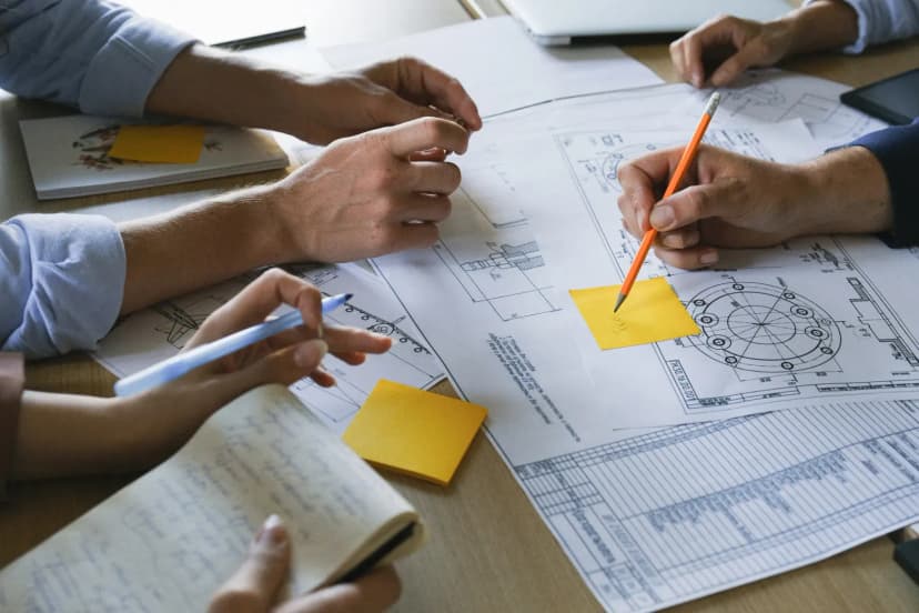 Profesyonel bir ortamda gülümseyen kadın halkla ilişkiler uzmanı portresi