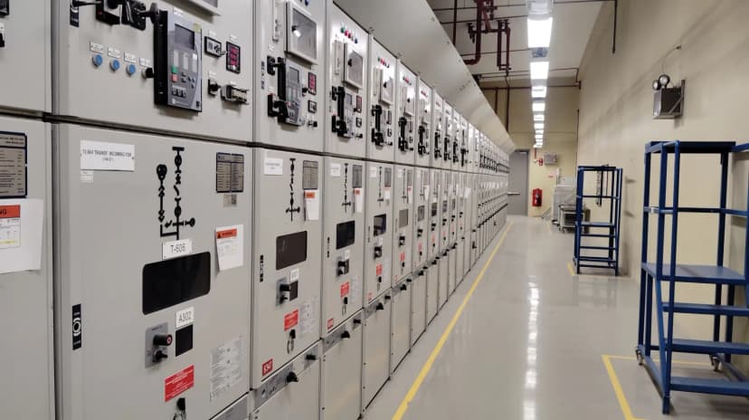 Fabrika elektrik kontrol panosu
