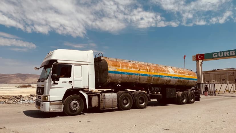 Nizip yakınlarındaki sınır kapısında lojistik yazılımı kullanan operatör