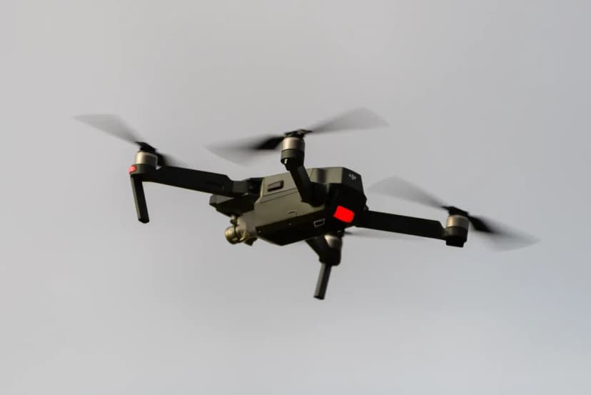 Drone ile havadan haritalama çalışması