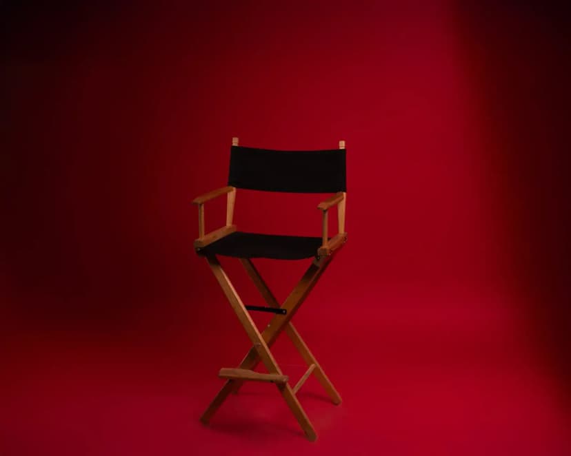 Film setinde audition veren oyuncu